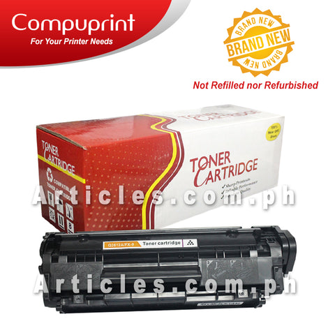 HP Q2612A 12A Q2612 Compatible Toner Cartridge Black
