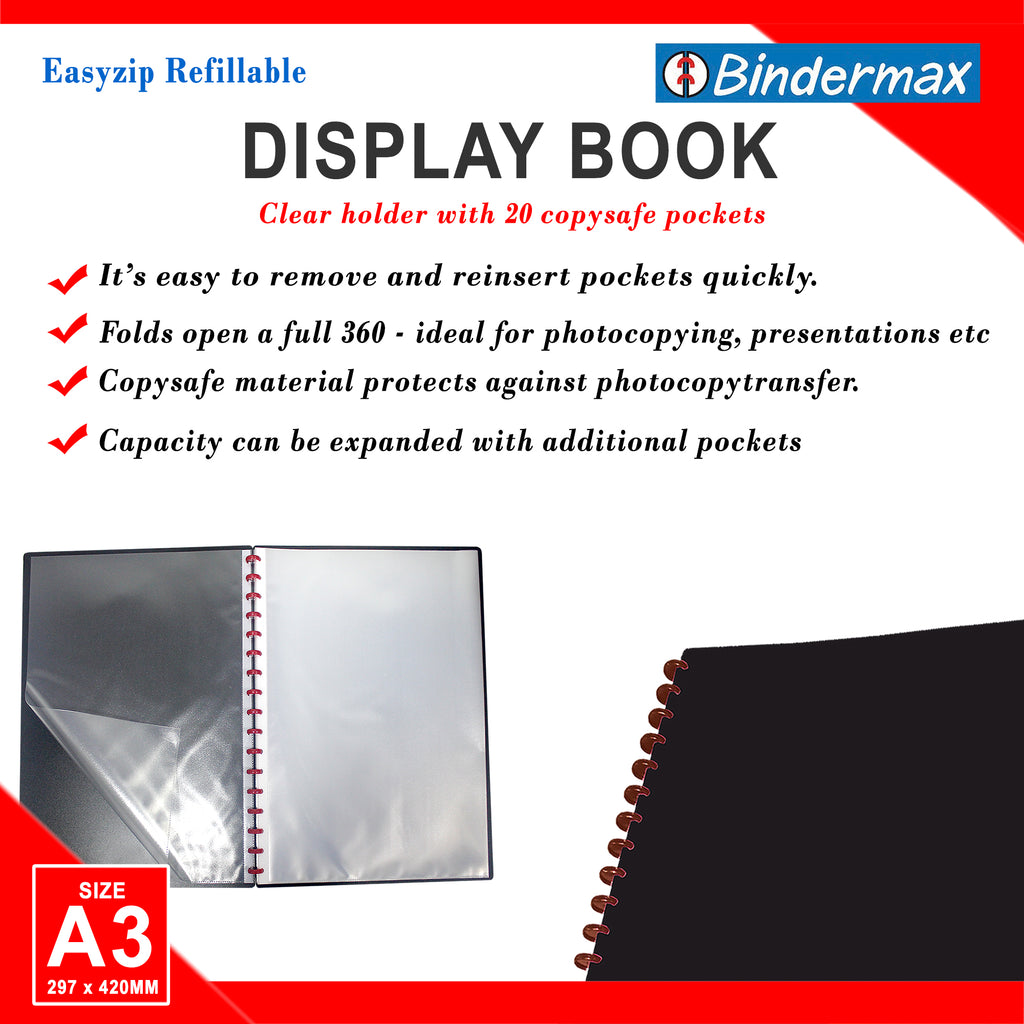 Refillable Display Book A3 at Eugene Linn blog