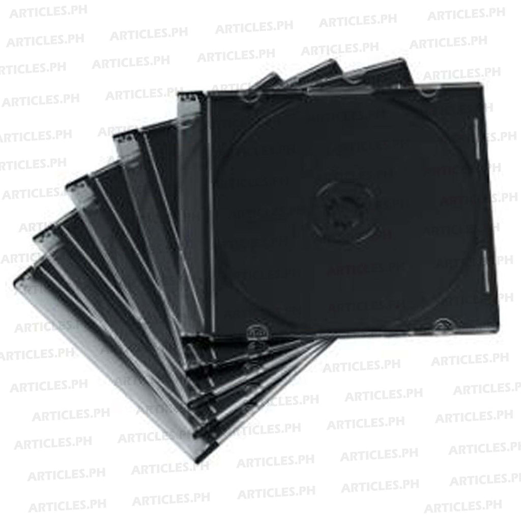 CD Case SLIM Jewel Hard Clear Square 10 pieces + 1 FREE – Articles.com.ph