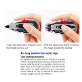 PLUS Correction Tape Whiper Slide Refillable WH-015 Blue 5mm X 10m - 1 Piece