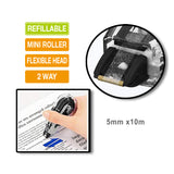 PLUS Correction Tape Whiper Slide Refillable WH-015 Blue 5mm X 10m - 1 Piece
