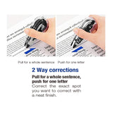 PLUS Correction Tape Whiper Slide Refillable WH-015 Blue 5mm X 10m - 1 Piece
