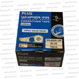 PLUS Correction Tape Refill WH-605R-10P Whiper MR 10- Pieces Refill