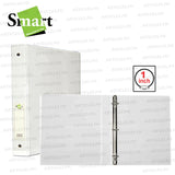 3 Ring Binder PVC View Cover 1-inch Ring for A4 Paper