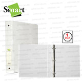 3 Ring Binder PVC View Cover 1-inch Ring for A4 Paper