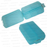 #4205 Plastic Pill Box 6 Slots Pills Medicine Box Tablets Storage Case Container Holder