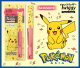 Plus Pocket Scissor Pen Type Foldable Scissor Fit Curve Blade LIMITED EDITION POKEMON - 1 piece