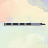 Verbatim 4 IN 1 USB 3.1 HUB WITH TYPE C ADAPTOR