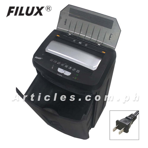 Filux AF-100 Paper Shredder Micro Cut 10-Sheet Capacity