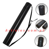 Black Plastic Drawing Picture Storage Tube Poster Scroll Holder