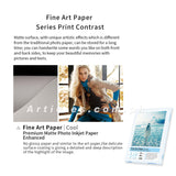 Fantac Premium Matte Photo Inkjet Paper Enhanced Fine Art Paper Cool A4 230GSM (20 sheets per pack)