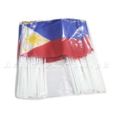 Philippine Flaglet Flaglets Flag with Stick Set of 50 ( 140 X 210mm)