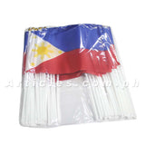 Philippine Flaglet Flaglets Flag with Stick Set of 50 ( 140 X 210mm)