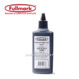 Fullmark Universal Inkjet Dye Ink for CISS and DIY Refill 100ml, Set of 4 (BLACK) for HP, Canon, Brother, Epson