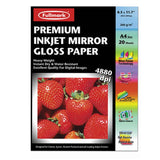 Fullmark Inkjet Mirror Gloss Paper 260gsm A4 (20 sheets per pack)