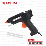 Acura Hot Melt Glue Gun Large with Silicone Tip and Stand 220V (60W)