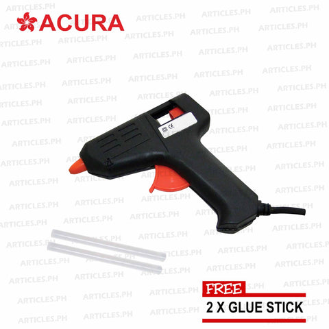 Acura Hot Melt Glue Gun Large with Silicone Tip and Stand 220V (60W)