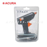 Acura Hot Melt Glue Gun Large with Silicone Tip and Stand 220V (60W)
