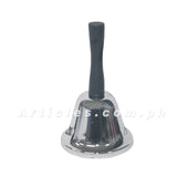 Silver Chrome Hand held Call Bells Ice Cream Bell