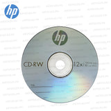 HP CD-RW 700MB Blank CD, 25 Pieces