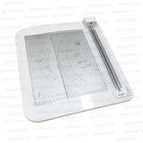 2 in 1 Paper Trimmer and Roller Cutter with 3 Different Cutting Rollers