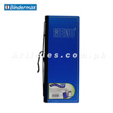 Bindermax Recipe Menu holder Menu Jacket One Fold - Two Views 10 pockets for 4.5”x 11.69” Size