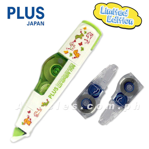 Plus WH615BTS Limited Edition Correction Tape + 2 Single Refill (Dog Design)