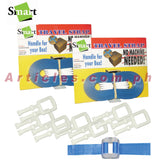 Travel Strap adjustable Luggage Lock Suitcase Strap Bag Strap Poly Starp with Plastic Buckles 15MM X 9M Set of 2