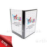 Plastic DVD CD Case Thin Case for One Disc Storage Black  Set of  25