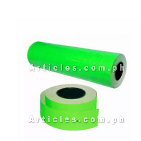 Price Label Tape Paper Tag Price for Price Labeller Pack of 10 rolls X 700's (Green)