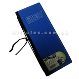 Bindermax Recipe Menu holder Menu Jacket One Fold - Two Views 10 pockets for 4.5”x 11.69” Size Set of 2