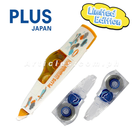 Plus WH615BTS Limited Edition Correction Tape + 2 Single Refill (Airplane Design)
