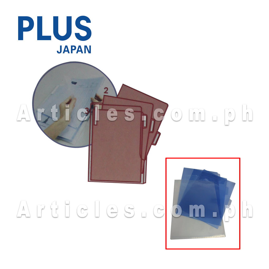 Multi Purpose File PLUS MULTI-PURPOSE FILING PACK FOLDER BLUE – Articles.com.ph