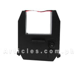 Ribbon Ink Cartridge for Amano and  Ronald Jack TS-RJ3300 TS- RJ 3300 Bundy Clock Red/Black