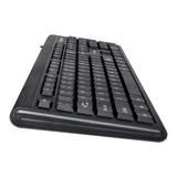 VERBATIM KEYBOARD USB WIRED KEYBOARD BLACK